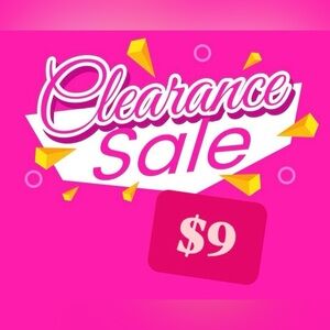 CLEARANCE CLEAR OUT!!🩷